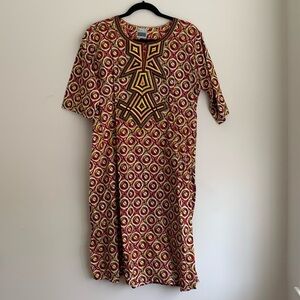 Geometric Patterned Dress